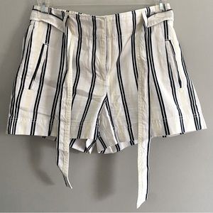 Loft Outlet Striped Paperbag Shorts
